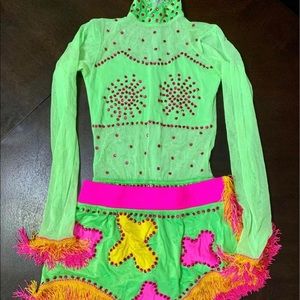 Child XL Dance Costume - Latin Jazz